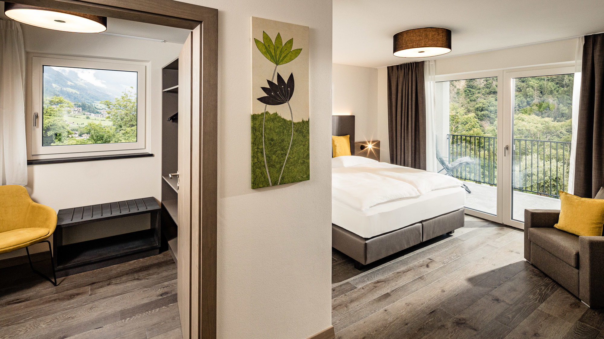 Neu: Typ 16 – Three Bedroom Panorama Suite mit Terrasse und Whirlpool 